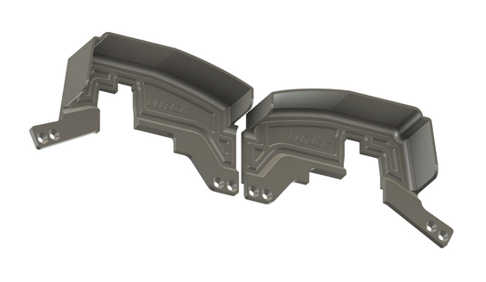 Backcountry Inner Fenders for Stock Shock Towers for RC4WD 1982 Toyota Pickup, Mojave II, Marlin Crawler, and Mojave II 4 Door Hard Bodies | MRCC