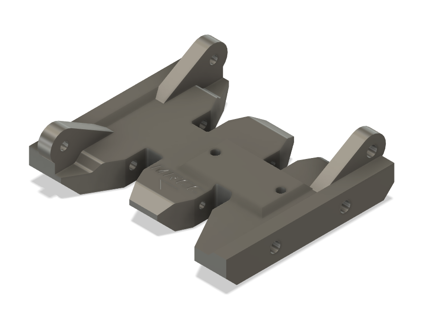 Hi-Line Flat Skid for Axial SCX10.3 Coyote | MRCC