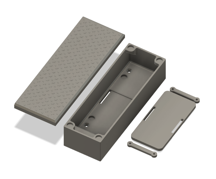 Bigfoot Toolbox – Hidden Battery Box for RC4WD 1982 Toyota Pickup, Mojave II & Marlin Crawler | MRCC