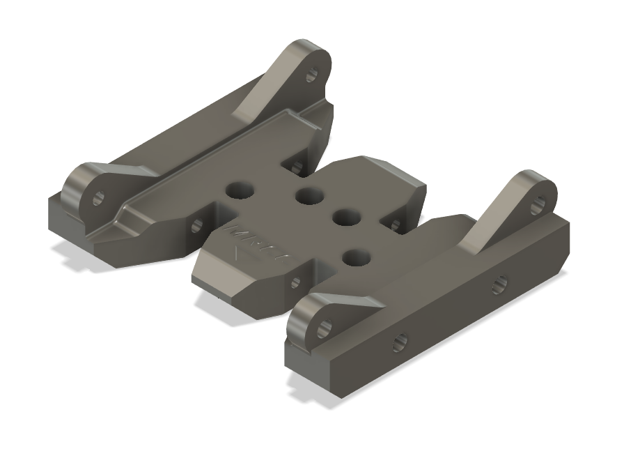 Hi-Line Flat Skid for Axial SCX10.3 Coyote | MRCC