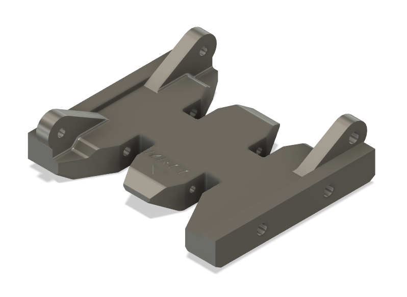 Hi-Line Flat Skid for Axial SCX10.3 Coyote | MRCC